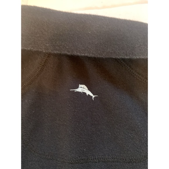 Tommy Bahama Shirt Mens Medium Black Cotton‎ - Picture 8 of 12